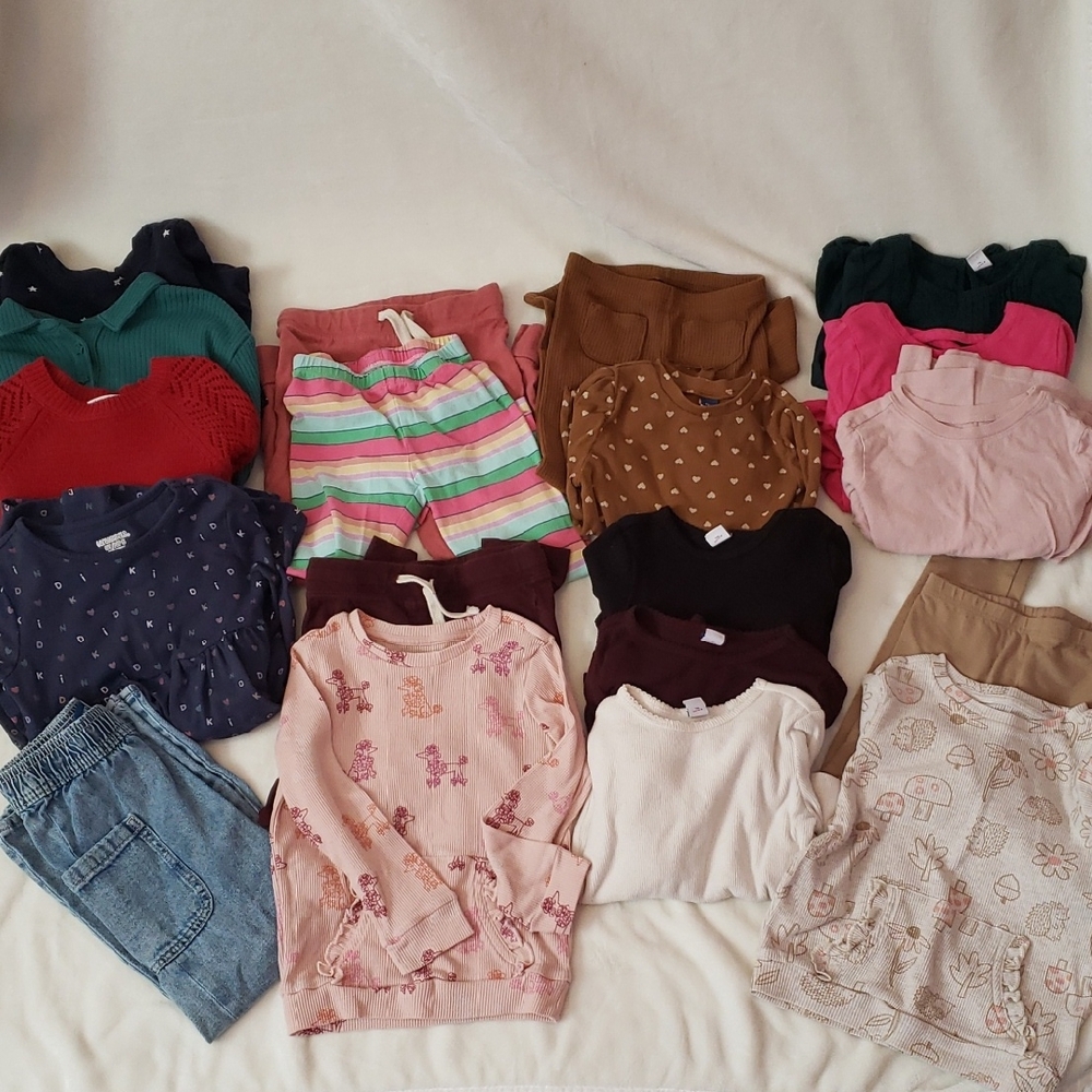 Old Navy Kids' Colorful Long Sleeve Tees